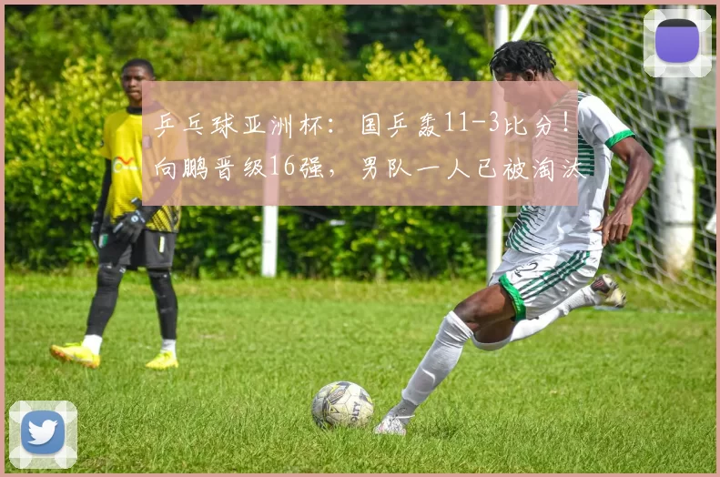 乒乓球亚洲杯：国乒轰11-3比分！向鹏晋级16强，男队一人已被淘汰